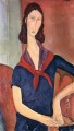 jeanne hebuterne with a scarf 1919 Amedeo Modigliani